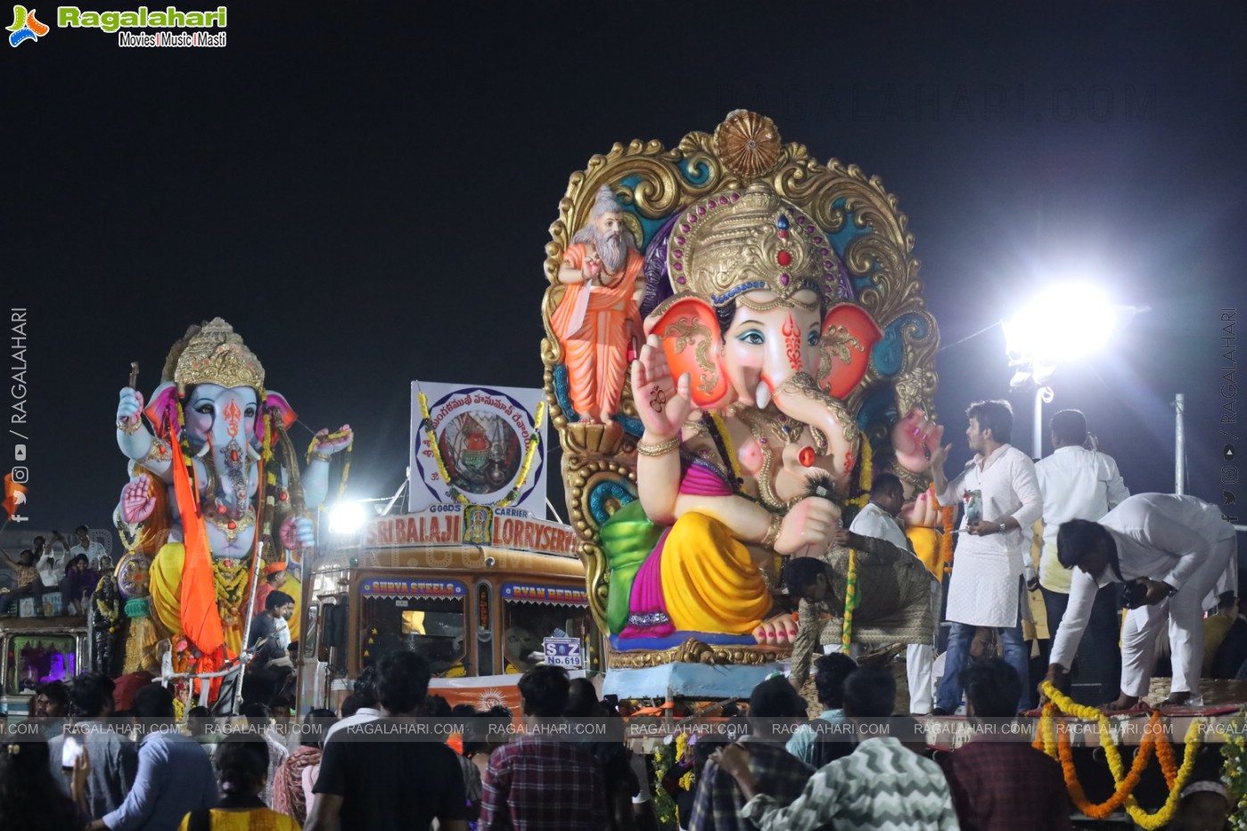 Ganesh Immersion 2024 at Tank Bund, Hyderabad