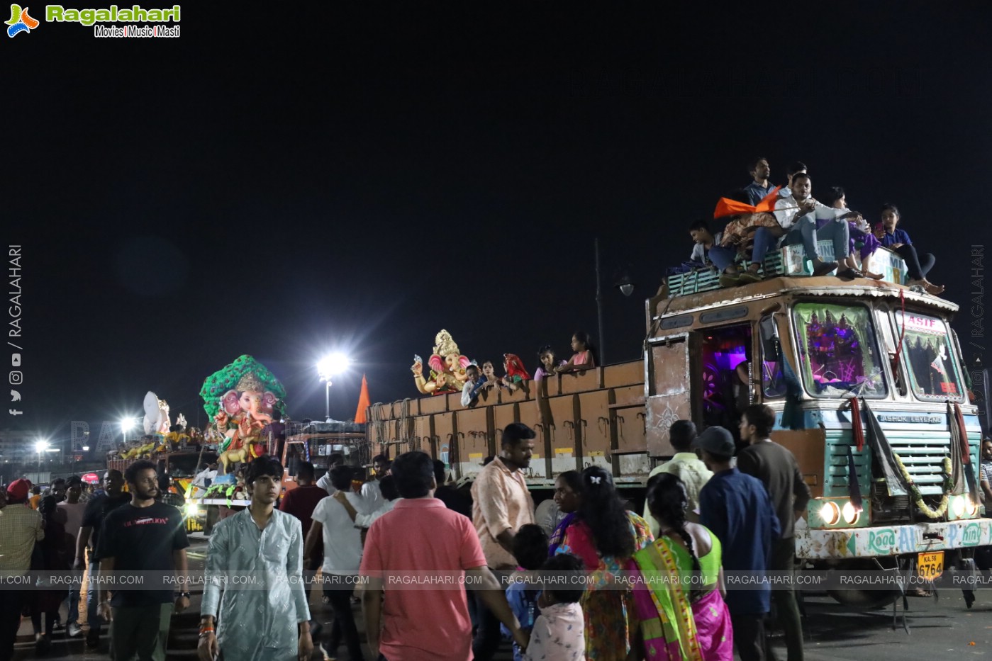 Ganesh Immersion 2024 at Tank Bund, Hyderabad