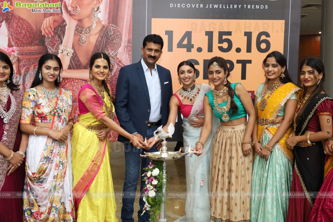 Grand Launch of Hi Life Jewels Exhibition Sep2024 at HICC-Novotel, Hyderabad