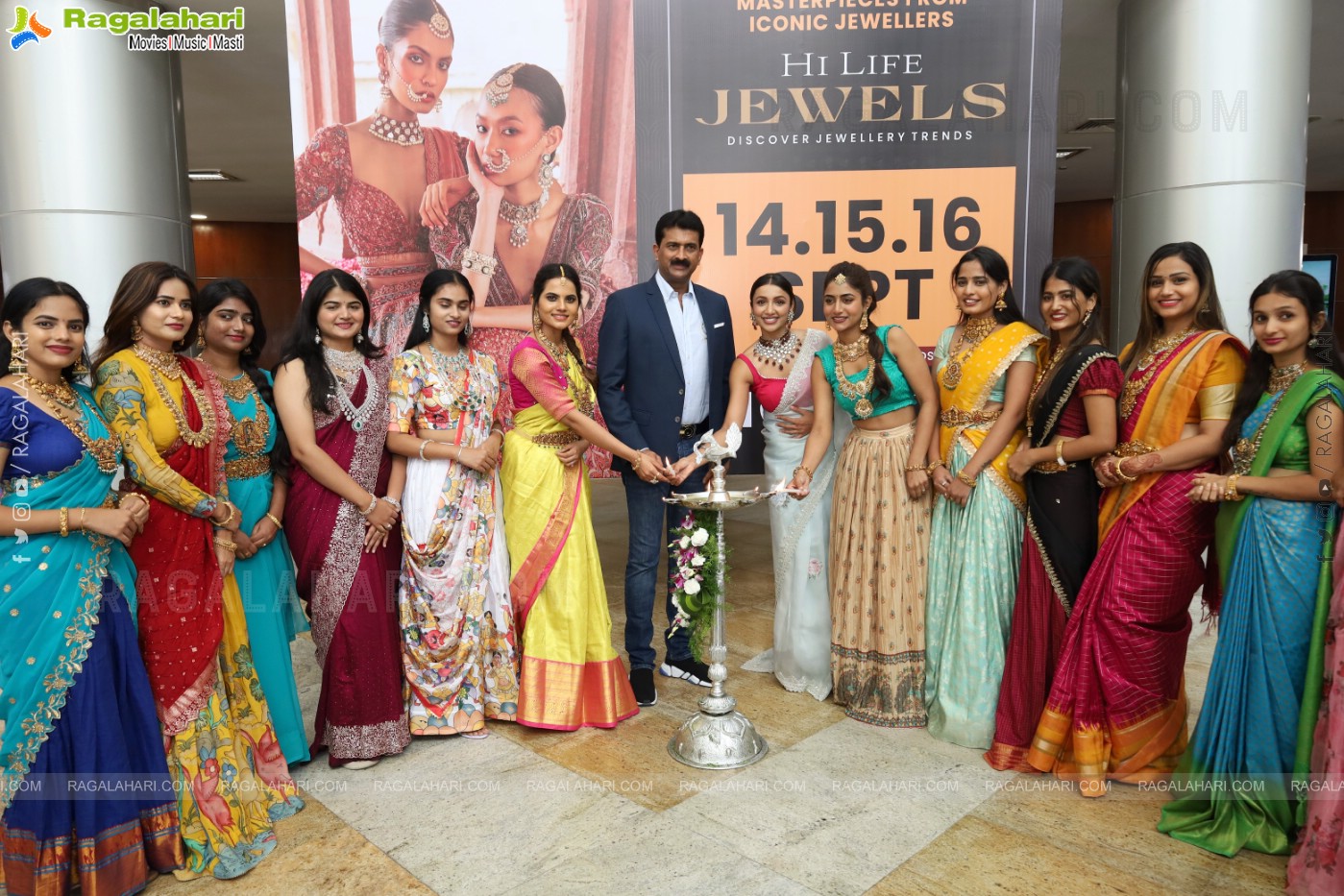 Grand Launch of Hi Life Jewels Exhibition Sep2024 at HICC-Novotel, Hyderabad