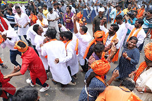 Khairatabad Ganesh Nimajjanam 2024 at Tank Bund in Hyderabad