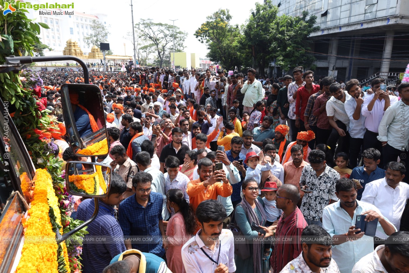 Khairatabad Ganesh Nimajjanam 2024 at Tank Bund in Hyderabad