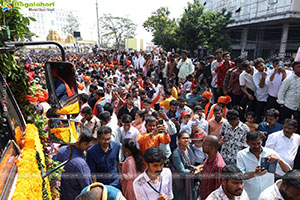 Khairatabad Ganesh Nimajjanam 2024 at Tank Bund in Hyderabad