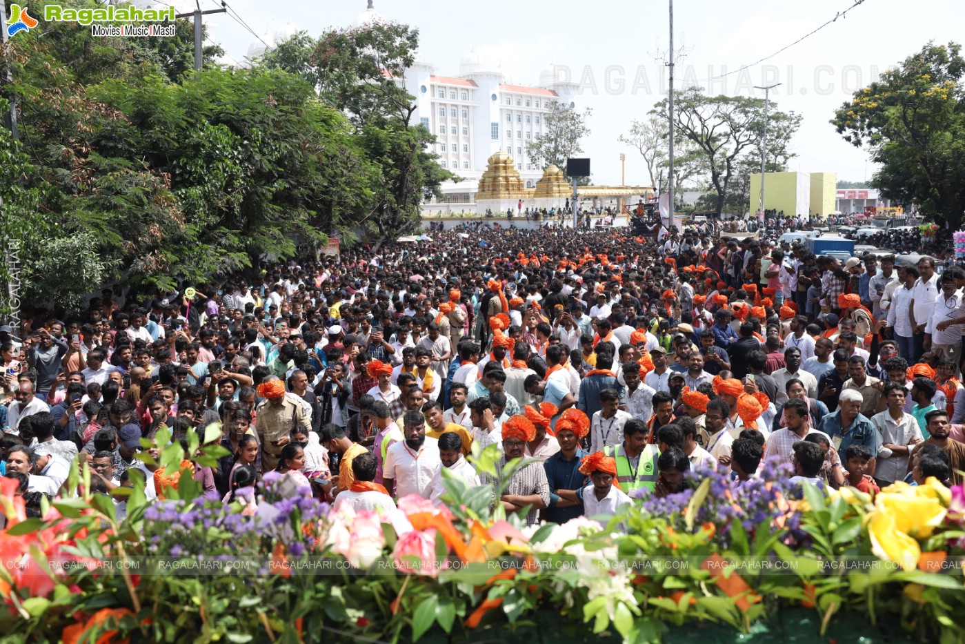 Khairatabad Ganesh Nimajjanam 2024 at Tank Bund in Hyderabad