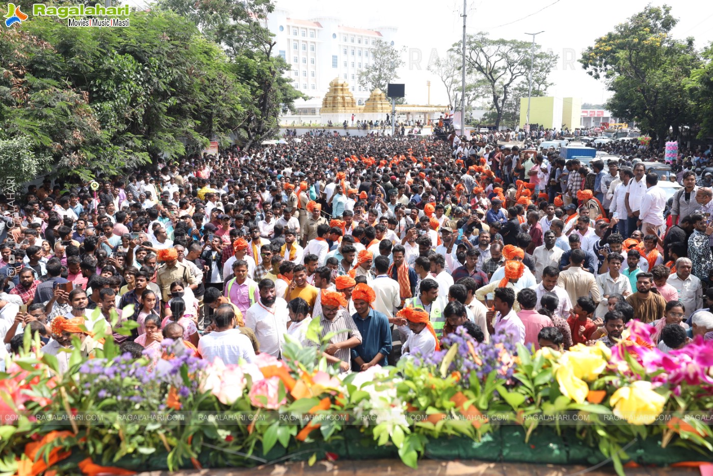 Khairatabad Ganesh Nimajjanam 2024 at Tank Bund in Hyderabad