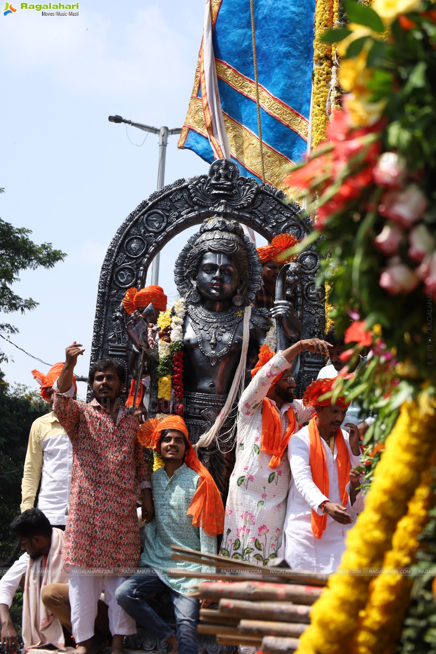 Khairatabad Ganesh Nimajjanam 2024 at Tank Bund in Hyderabad