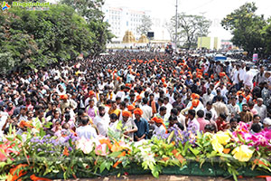 Khairatabad Ganesh Nimajjanam 2024 at Tank Bund in Hyderabad