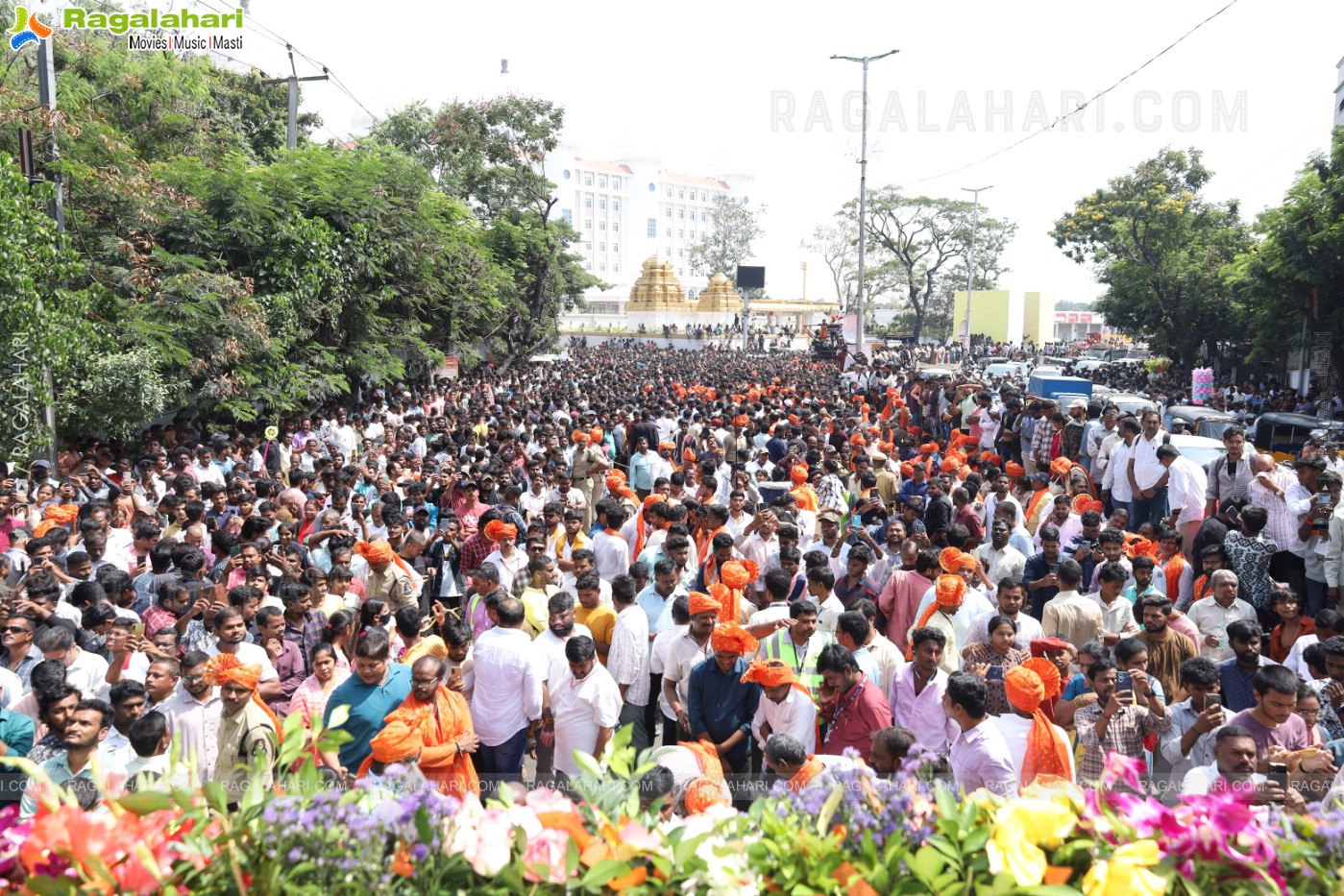 Khairatabad Ganesh Nimajjanam 2024 at Tank Bund in Hyderabad