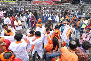 Khairatabad Ganesh Nimajjanam 2024 at Tank Bund in Hyderabad