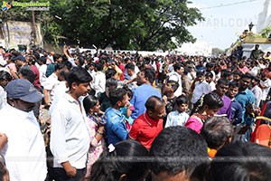 Khairatabad Ganesh Nimajjanam 2024 at Tank Bund in Hyderabad