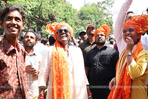 Khairatabad Ganesh Nimajjanam 2024 at Tank Bund in Hyderabad