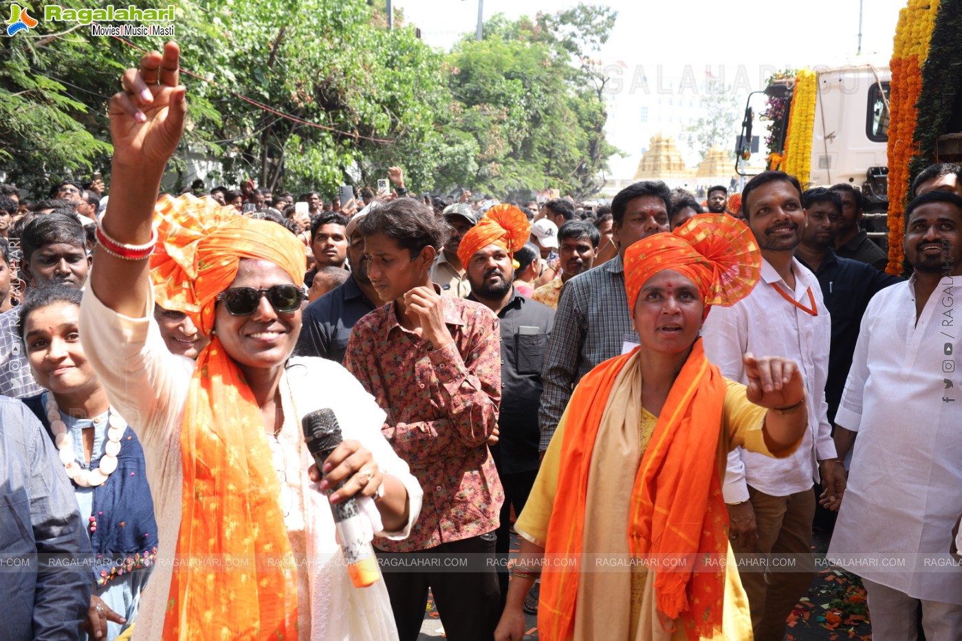 Khairatabad Ganesh Nimajjanam 2024 at Tank Bund in Hyderabad