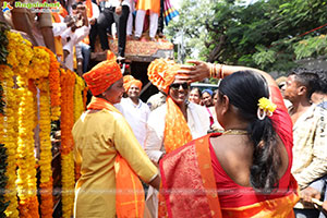 Khairatabad Ganesh Nimajjanam 2024 at Tank Bund in Hyderabad