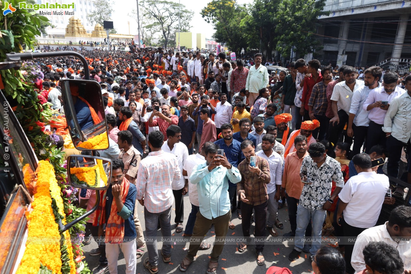 Khairatabad Ganesh Nimajjanam 2024 at Tank Bund in Hyderabad