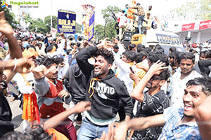 Khairatabad Ganesh Nimajjanam 2024 at Tank Bund in Hyderabad