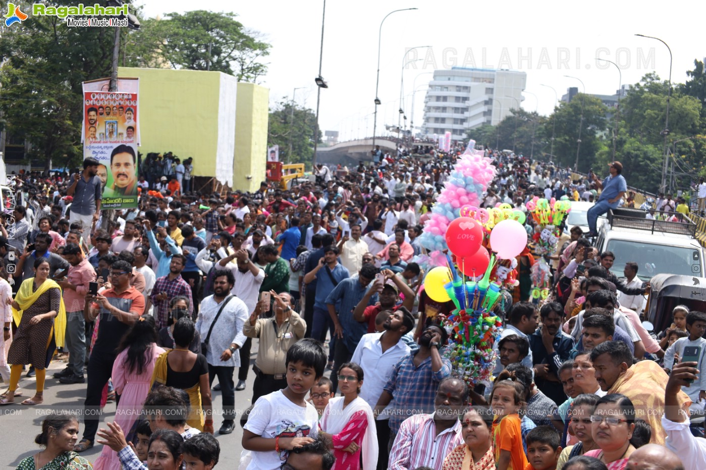 Khairatabad Ganesh Nimajjanam 2024 at Tank Bund in Hyderabad