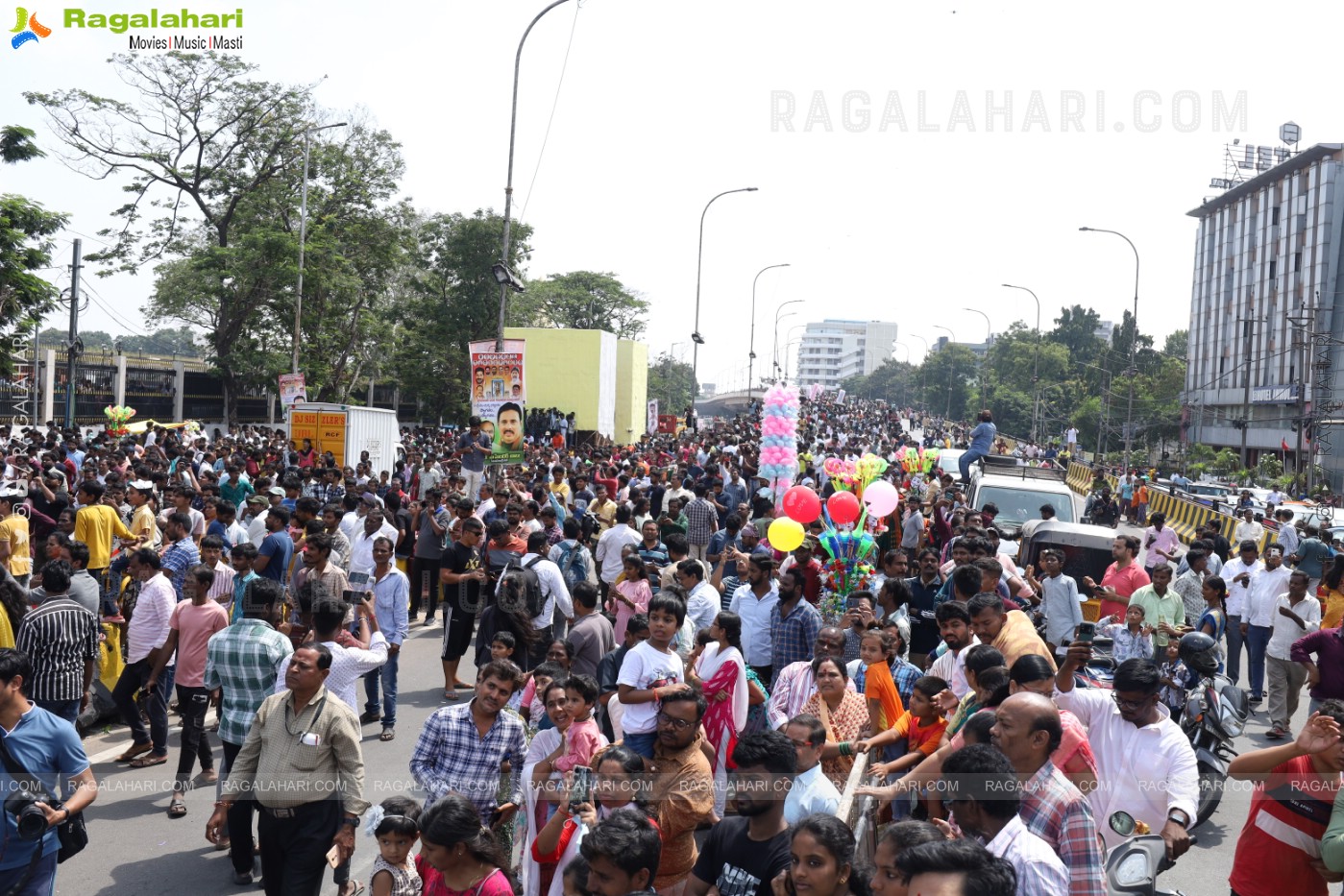 Khairatabad Ganesh Nimajjanam 2024 at Tank Bund in Hyderabad