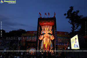 Khairathabad Ganesh as Sri Saptamukha Maha Shakti Ganapathi