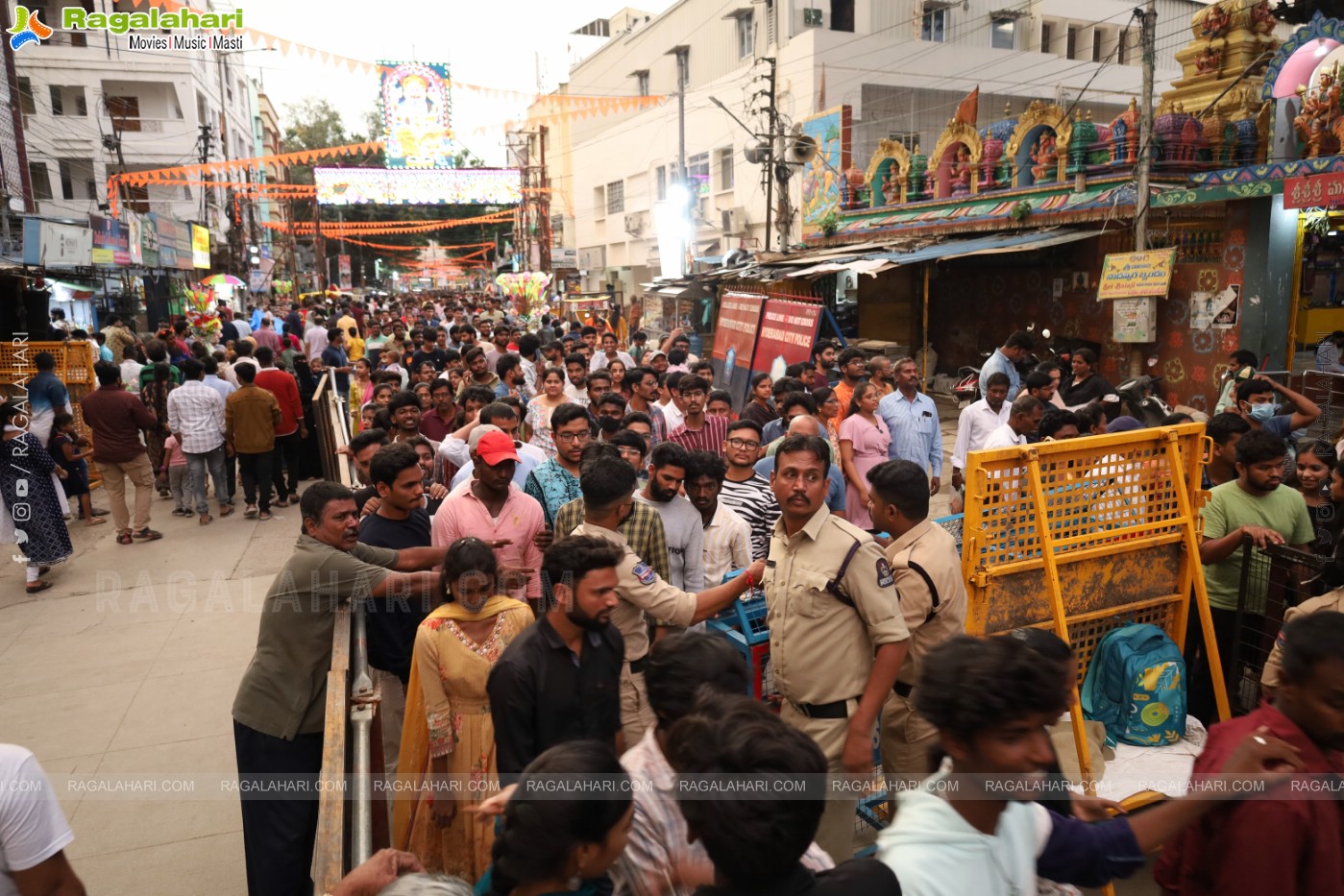 Khairathabad Ganesh 2024 as Sri Saptamukha Maha Shakti Ganapathi- 70 feet Tall Idol