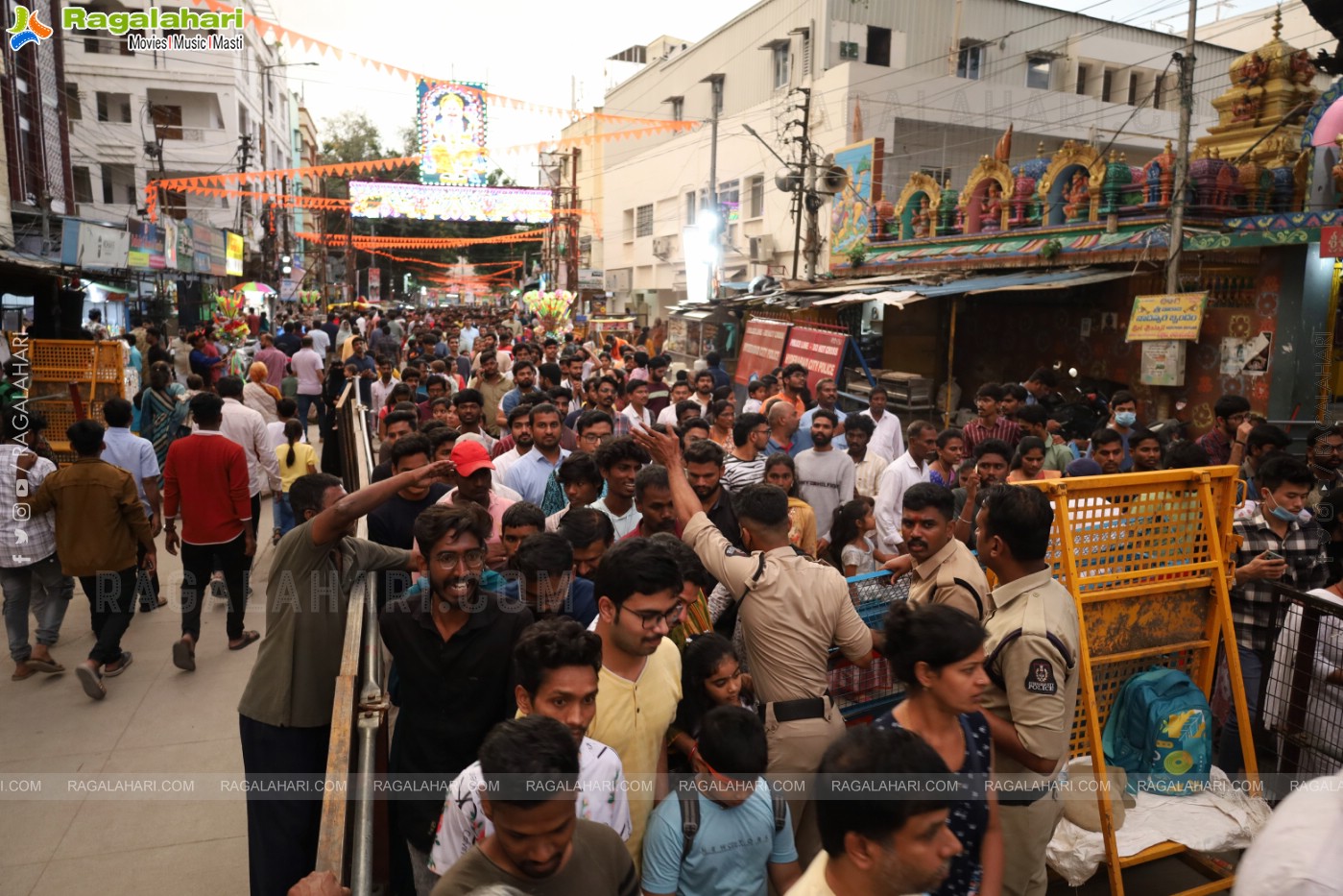 Khairathabad Ganesh 2024 as Sri Saptamukha Maha Shakti Ganapathi- 70 feet Tall Idol