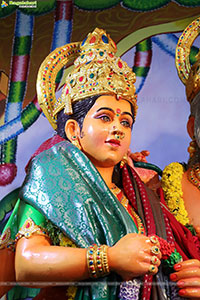 Khairathabad Ganesh as Sri Saptamukha Maha Shakti Ganapathi