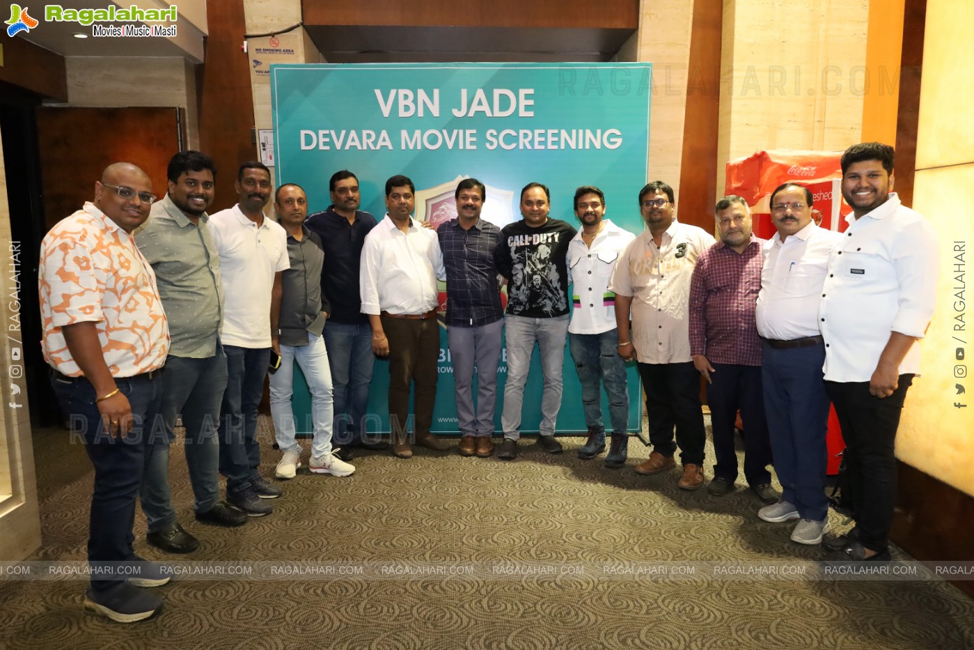 VBN Jade First Social @ GVK One Movie Devara