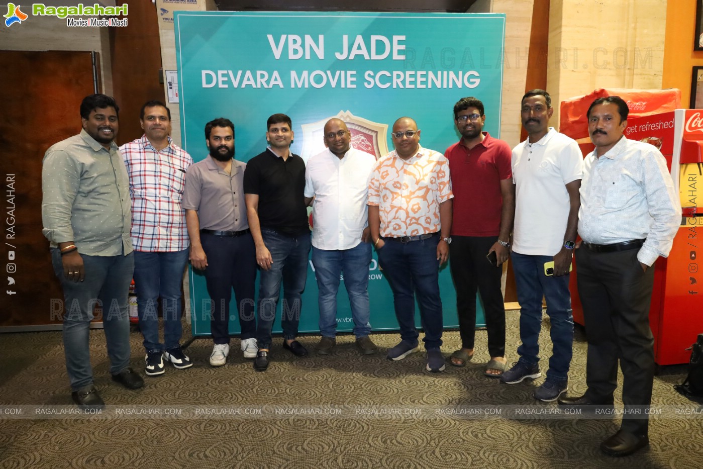 VBN Jade First Social @ GVK One Movie Devara