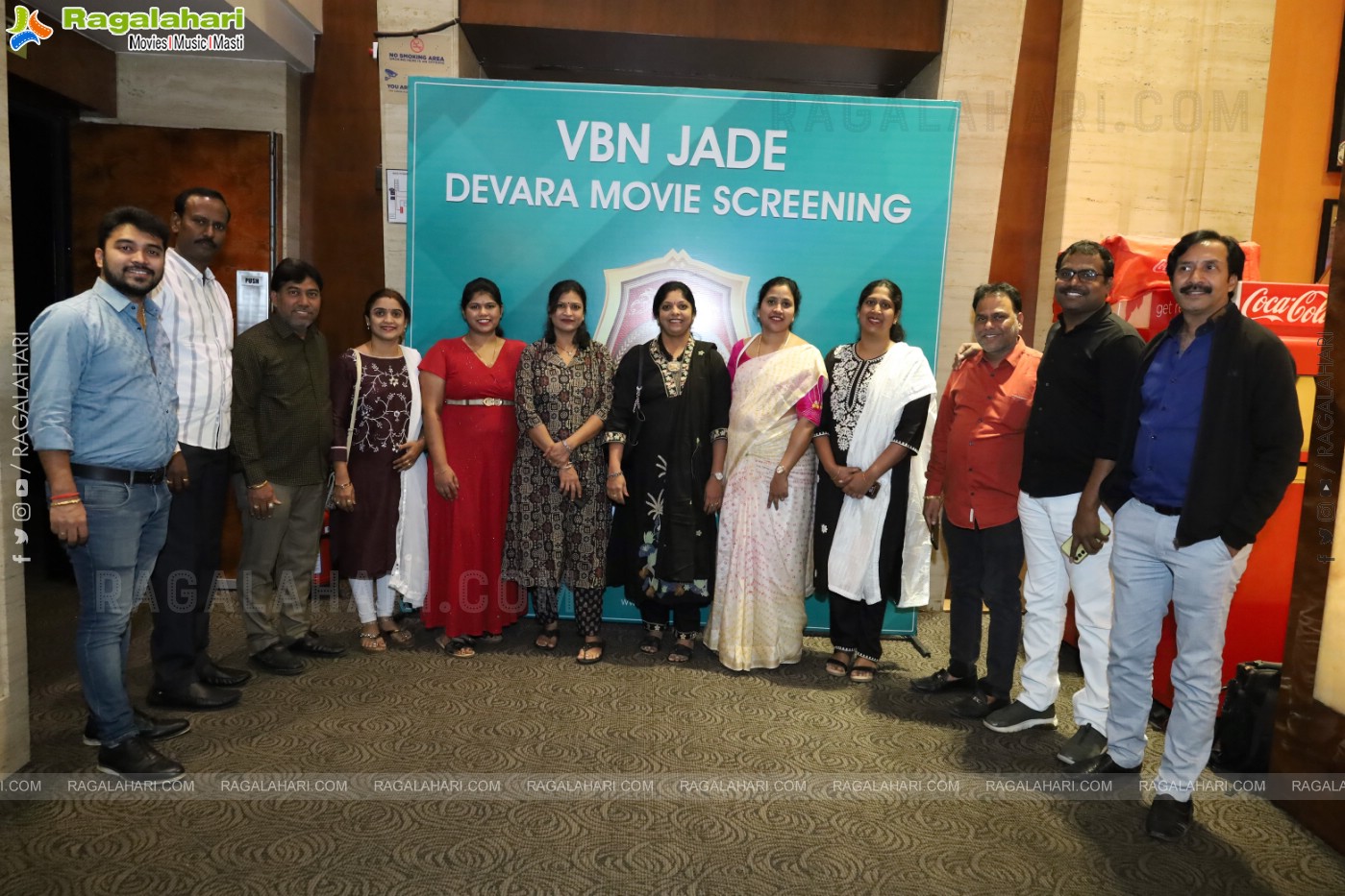 VBN Jade First Social @ GVK One Movie Devara