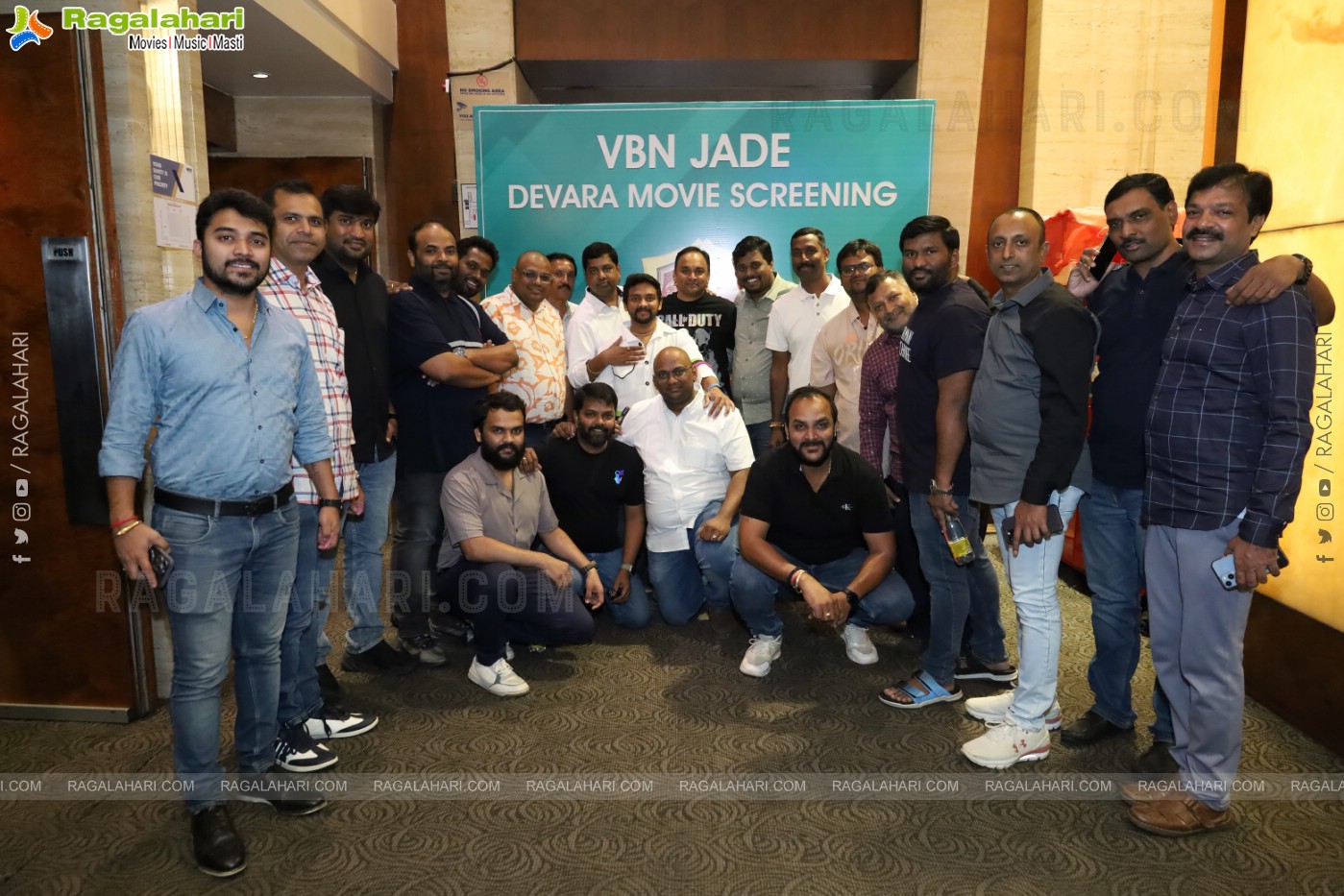 VBN Jade First Social @ GVK One Movie Devara