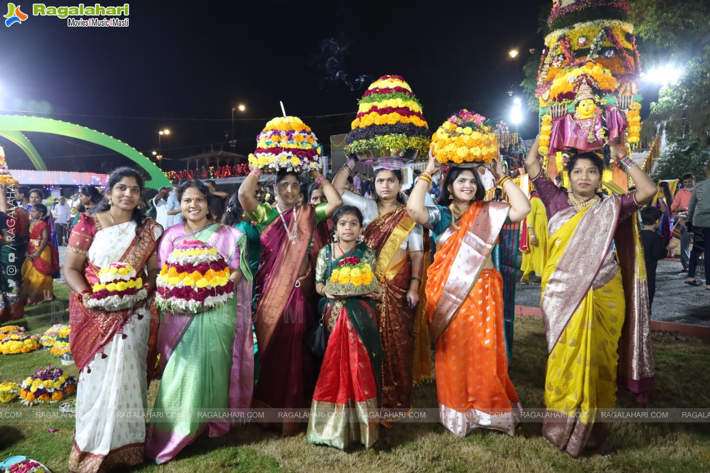 Bathukamma 2025 Celebrations at Tank Bund, Hyderabad	