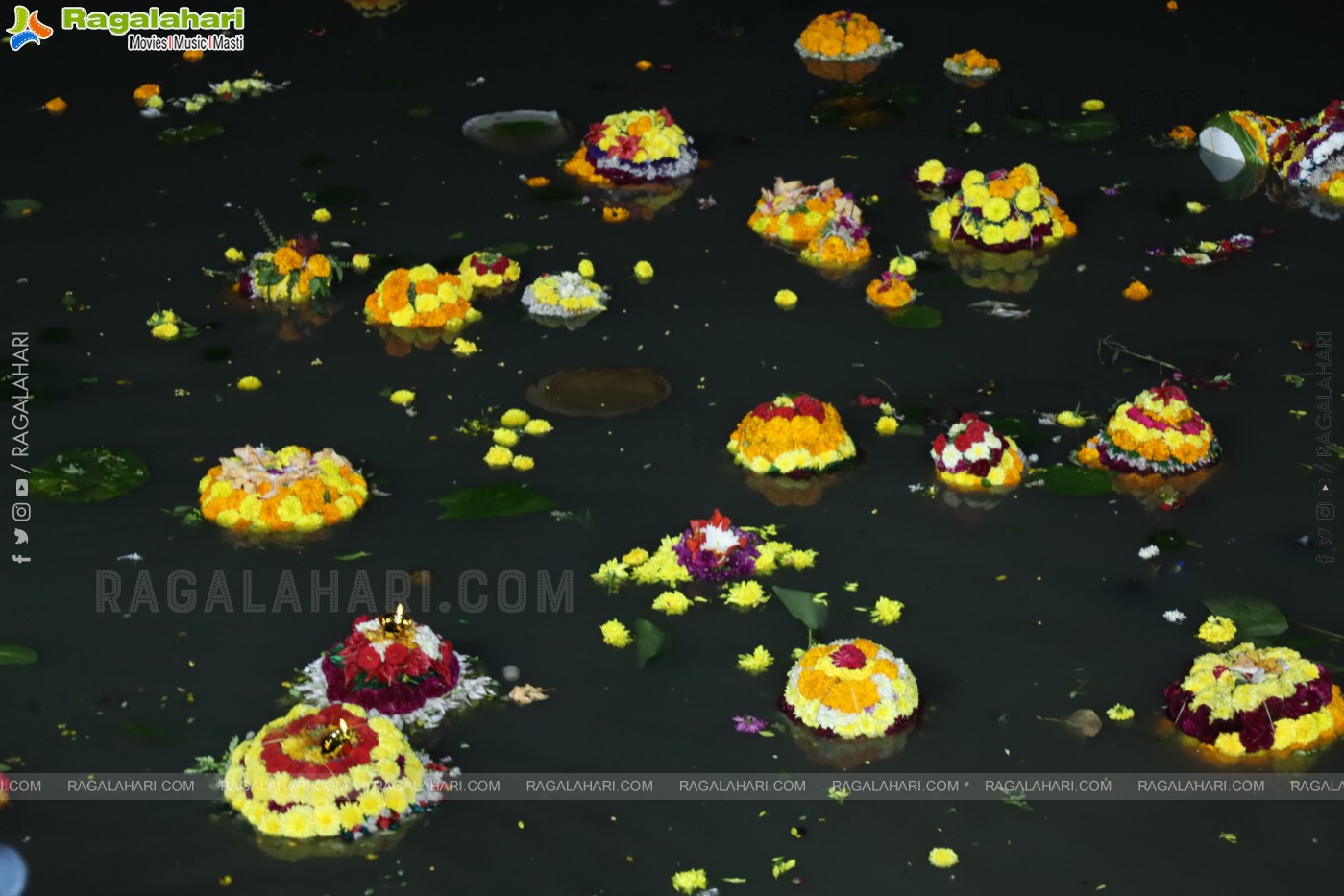 Bathukamma 2025 Celebrations at Tank Bund, Hyderabad	