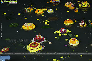 Saddula Bathukamma 2025 Celebrations at Tank Bund, Hyderabad