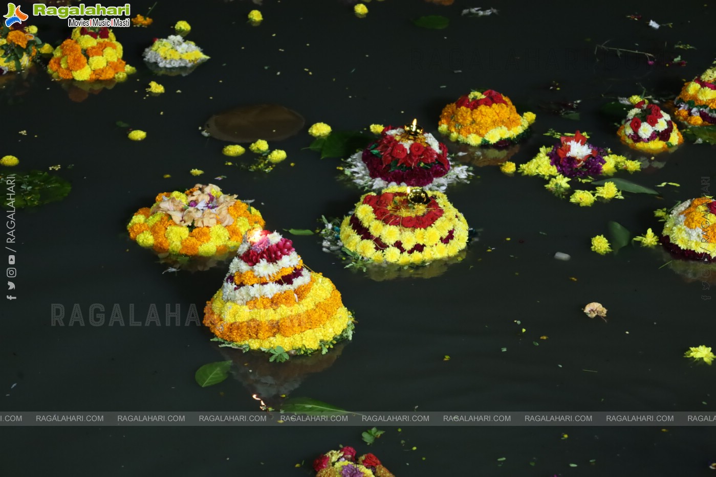 Bathukamma 2025 Celebrations at Tank Bund, Hyderabad	