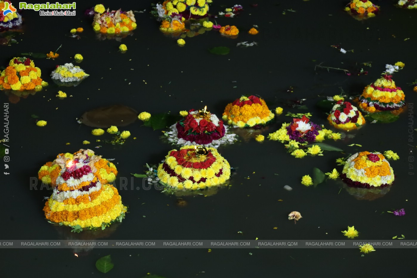 Bathukamma 2025 Celebrations at Tank Bund, Hyderabad	