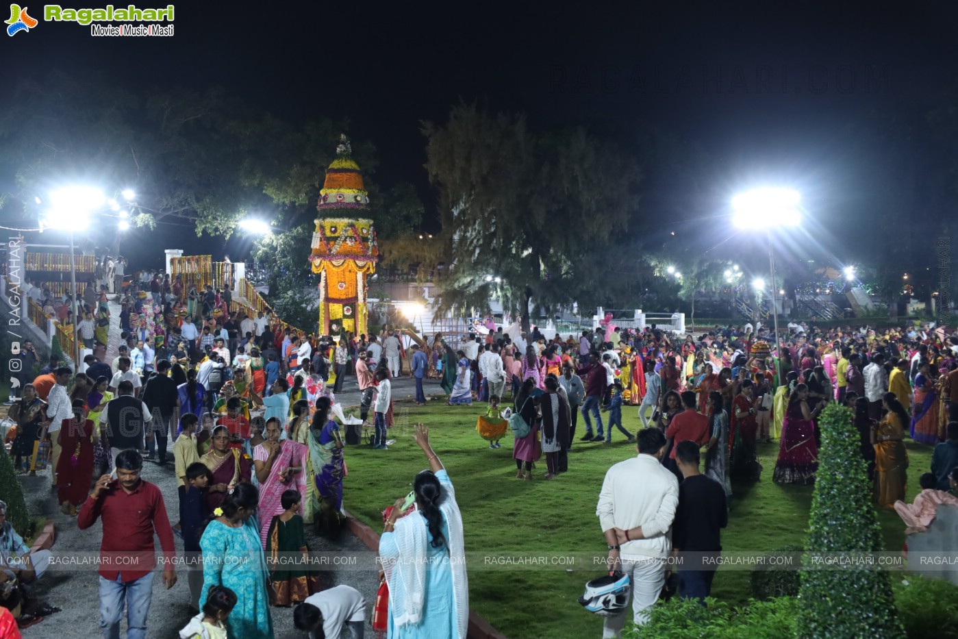 Bathukamma 2025 Celebrations at Tank Bund, Hyderabad	
