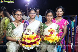Saddula Bathukamma 2025 Celebrations at Tank Bund, Hyderabad
