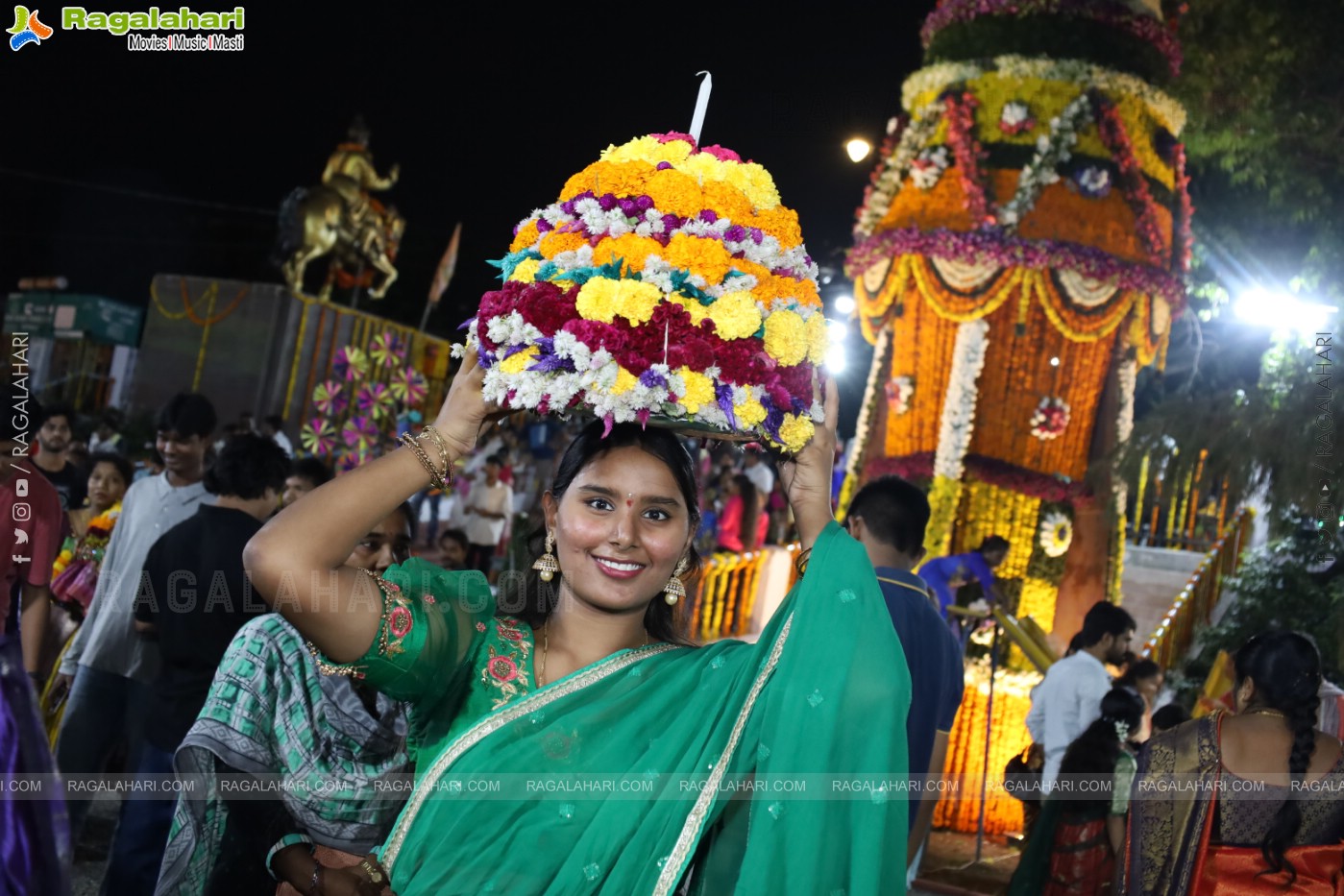 Bathukamma 2025 Celebrations at Tank Bund, Hyderabad	