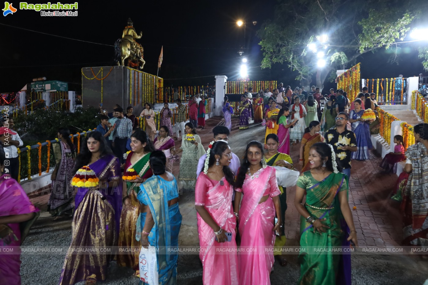 Bathukamma 2025 Celebrations at Tank Bund, Hyderabad	