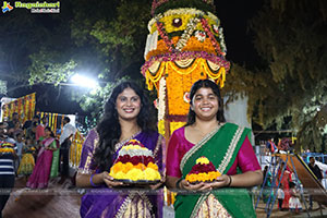 Saddula Bathukamma 2025 Celebrations at Tank Bund, Hyderabad