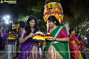 Saddula Bathukamma 2025 Celebrations at Tank Bund, Hyderabad