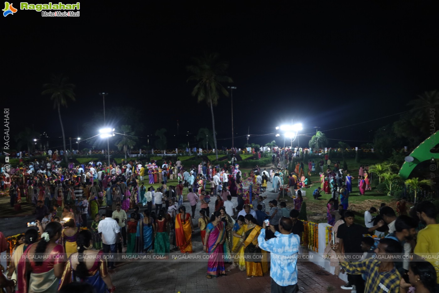 Bathukamma 2025 Celebrations at Tank Bund, Hyderabad	