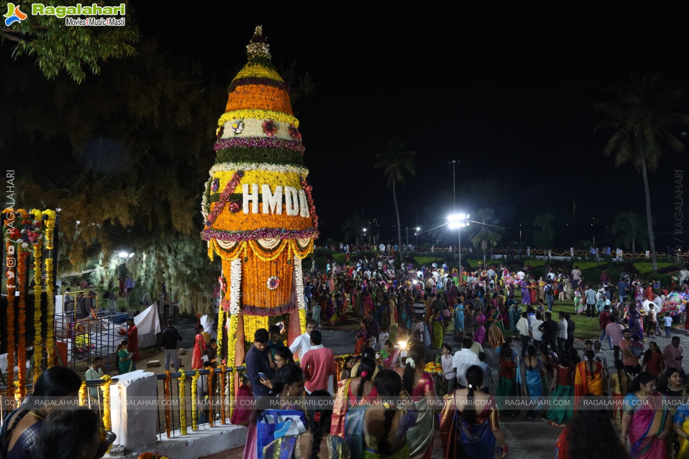 Bathukamma 2025 Celebrations at Tank Bund, Hyderabad	