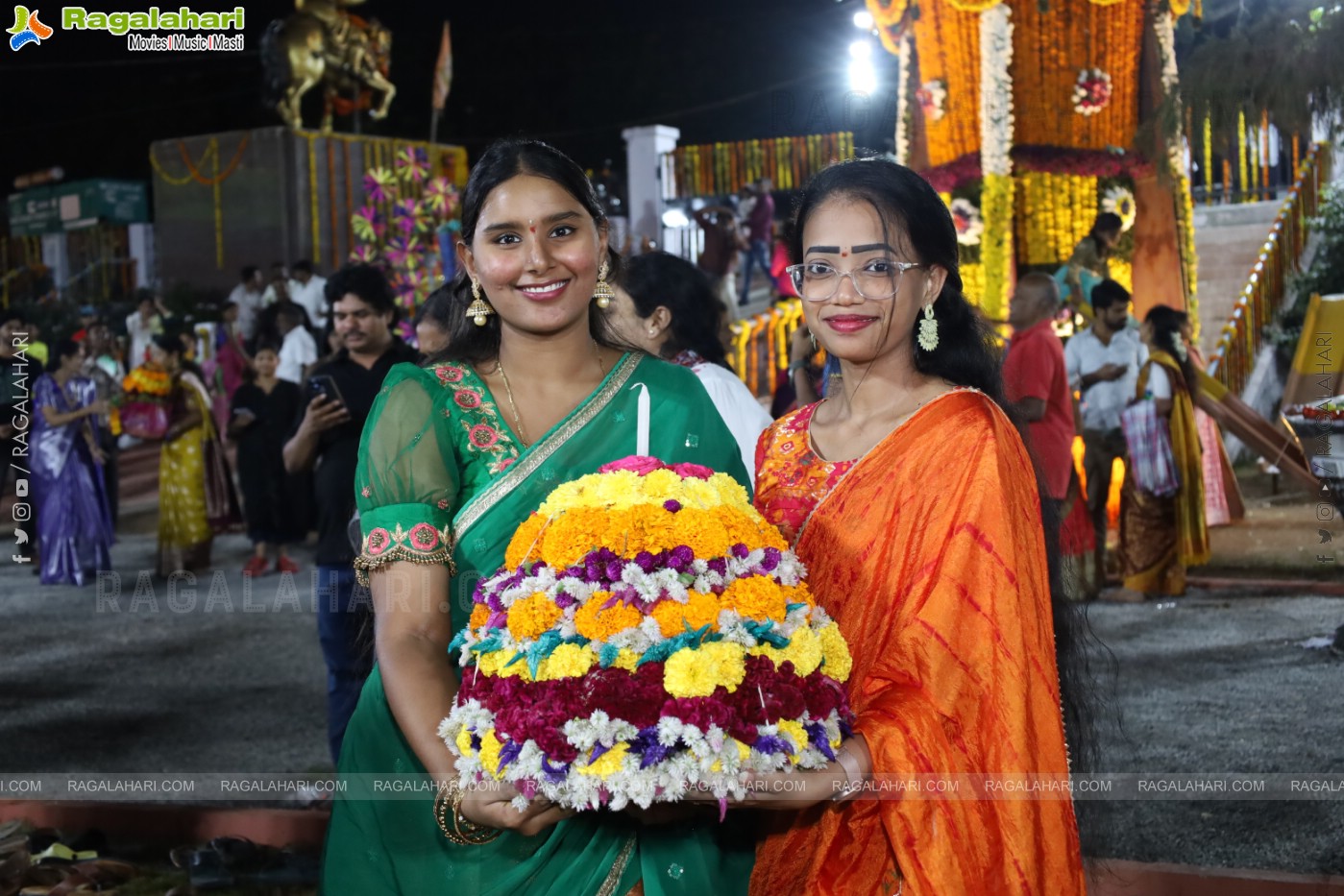 Bathukamma 2025 Celebrations at Tank Bund, Hyderabad	
