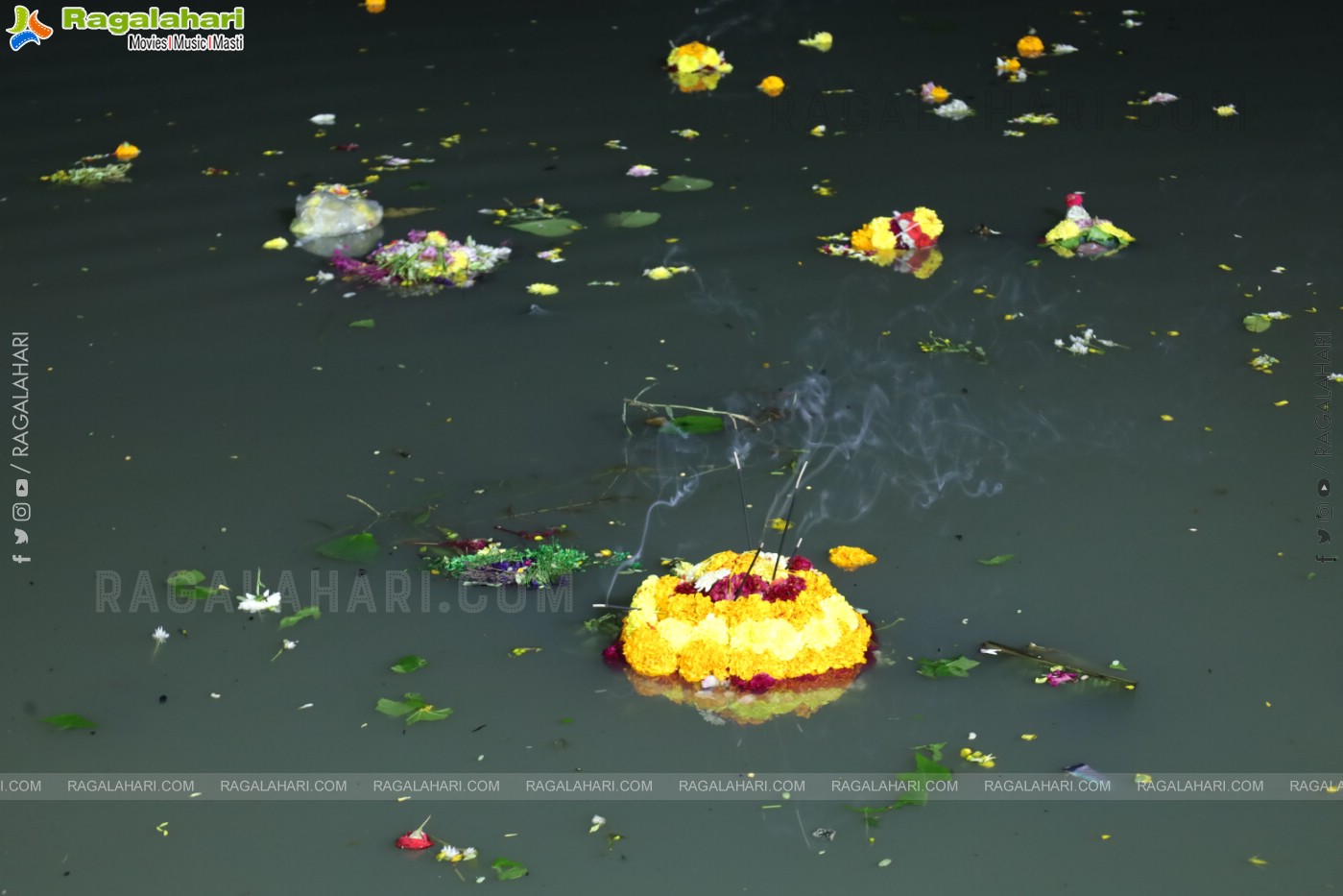 Bathukamma 2025 Celebrations at Tank Bund, Hyderabad	