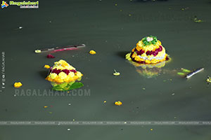 Saddula Bathukamma 2025 Celebrations at Tank Bund, Hyderabad