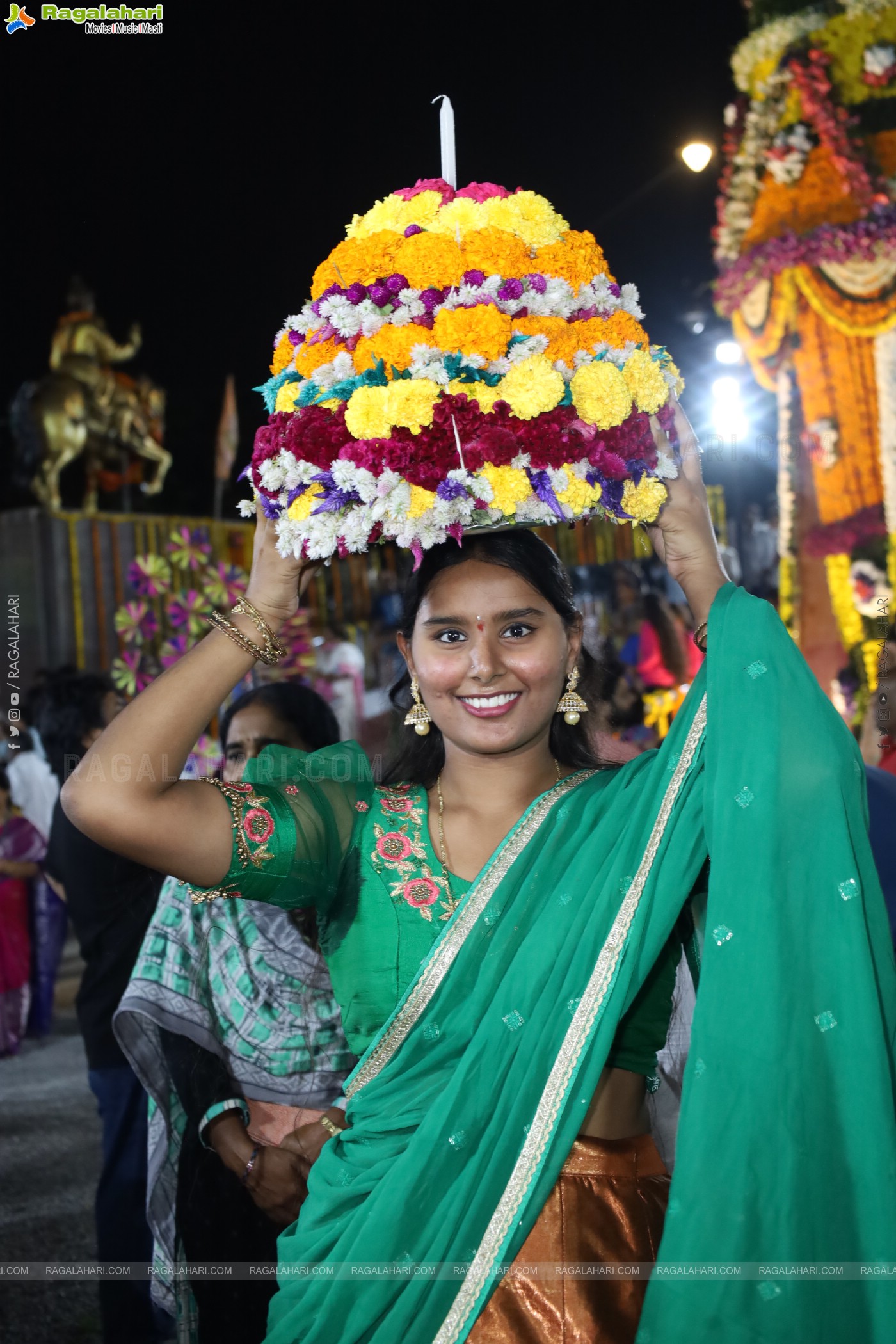 Bathukamma 2025 Celebrations at Tank Bund, Hyderabad	