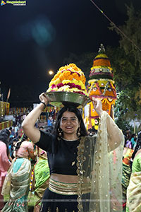 Saddula Bathukamma 2025 Celebrations at Tank Bund, Hyderabad