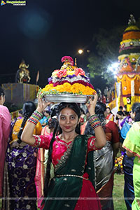Saddula Bathukamma 2025 Celebrations at Tank Bund, Hyderabad