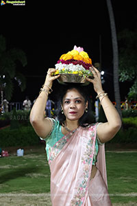 Saddula Bathukamma 2025 Celebrations at Tank Bund, Hyderabad