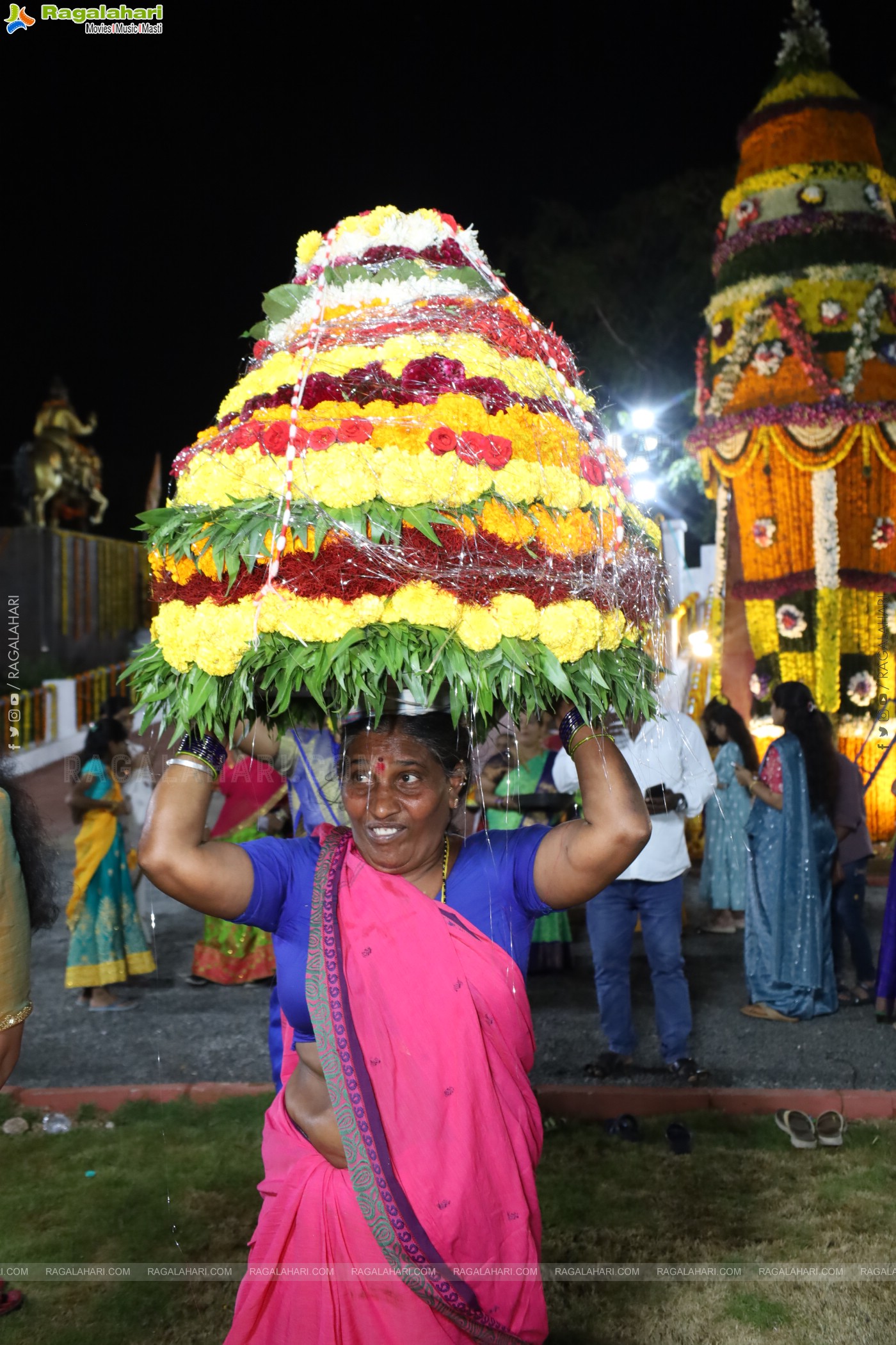 Bathukamma 2025 Celebrations at Tank Bund, Hyderabad	
